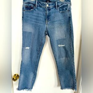 GAP, Ankle length , gap jeans girlfriend fit, size 30